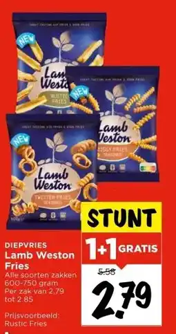 Vomar Voordeelmarkt Lamb Weston Fries aanbieding