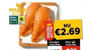 Vomar Voordeelmarkt Gerookte Kipfilet aanbieding