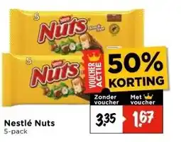 Vomar Voordeelmarkt Nestlé Nuts aanbieding
