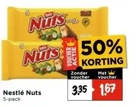Vomar Voordeelmarkt Nestlé Nuts aanbieding