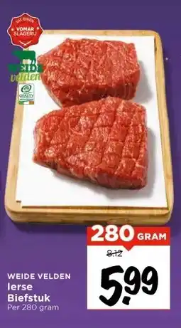 Vomar Voordeelmarkt lerse Biefstuk aanbieding
