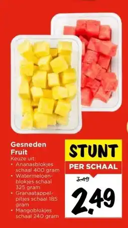 Vomar Voordeelmarkt Gesneden Fruit aanbieding