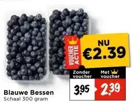 Vomar Voordeelmarkt Blauwe Bessen aanbieding