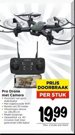 Vomar Voordeelmarkt Pro Drone met Camera aanbieding