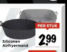 Vomar Voordeelmarkt Siliconen Airfryermand aanbieding