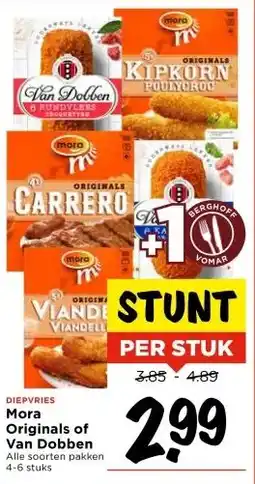 Vomar Voordeelmarkt Mora Originals of Van Dobben aanbieding