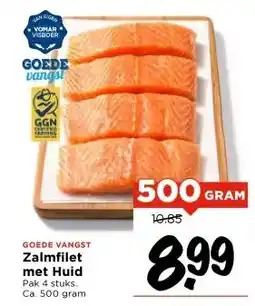 Vomar Voordeelmarkt Zalmfilet met Huid aanbieding