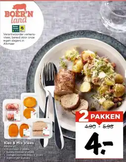 Vomar Voordeelmarkt Kies & Mix Vlees aanbieding