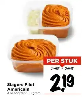 Vomar Voordeelmarkt Slagers Filet Americain aanbieding