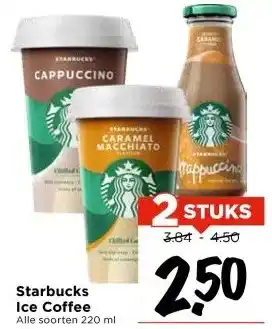 Vomar Voordeelmarkt Starbucks Ice Coffee aanbieding