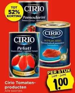 Vomar Voordeelmarkt Cirio Tomatenproducten aanbieding