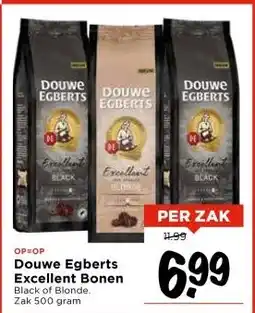 Vomar Voordeelmarkt Douwe Egberts Excellent Bonen aanbieding