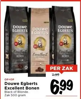 Vomar Voordeelmarkt Douwe Egberts Excellent Bonen aanbieding