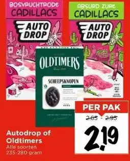 Vomar Voordeelmarkt Autodrop of Oldtimers aanbieding