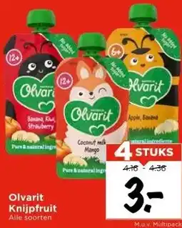 Vomar Voordeelmarkt Olvarit Knijpfruit aanbieding