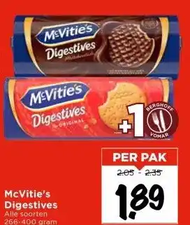 Vomar Voordeelmarkt McVitie's Digestives aanbieding