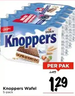 Vomar Voordeelmarkt Knoppers Wafel aanbieding