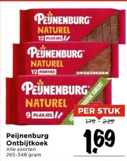 Vomar Voordeelmarkt Peijnenburg Ontbijtkoek aanbieding