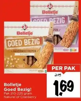 Vomar Voordeelmarkt Bolletje Goed Bezig! aanbieding