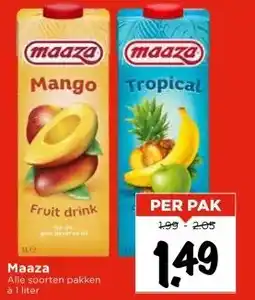 Vomar Voordeelmarkt Maaza aanbieding