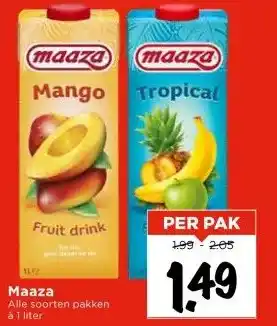Vomar Voordeelmarkt Maaza aanbieding