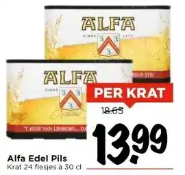 Vomar Voordeelmarkt Alfa Edel Pils aanbieding