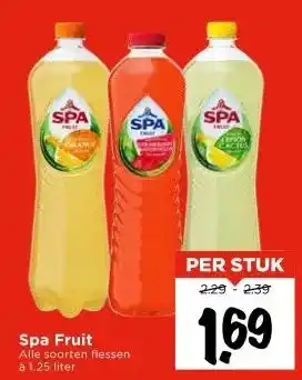 Vomar Voordeelmarkt Spa Fruit aanbieding