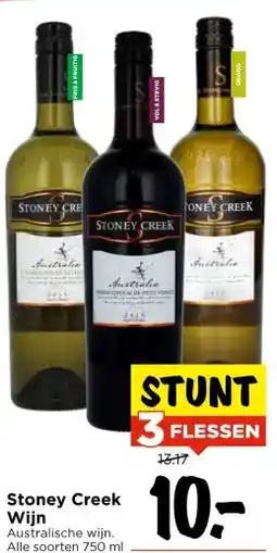 Vomar Voordeelmarkt Stoney Creek Wijn aanbieding