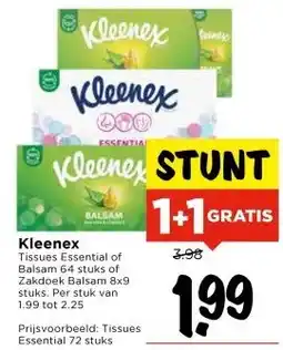 Vomar Voordeelmarkt Kleenex aanbieding