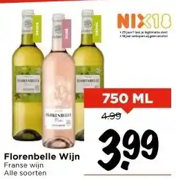 Vomar Voordeelmarkt Florenbelle Wijn aanbieding