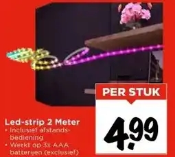 Vomar Voordeelmarkt Led-strip 2 Meter aanbieding
