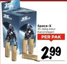 Vomar Voordeelmarkt Space-X aanbieding