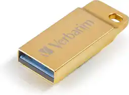 Conrad Verbatim METAL EXECUTIVE USB-stick 64 GB Goud 99106 USB-A 3.2 Gen 1 aanbieding