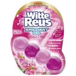 Albert Heijn Witte Reus Toiletblok brilliant gel spring rain aanbieding