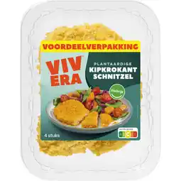 Albert Heijn Vivera Plantaardige krokante schnitzel voordeel aanbieding
