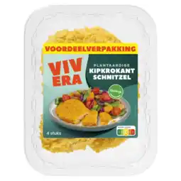 Albert Heijn Vivera Plantaardige krokante schnitzel voordeel aanbieding