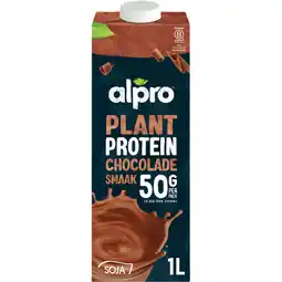Albert Heijn Alpro Protein sojadrink chocolade aanbieding
