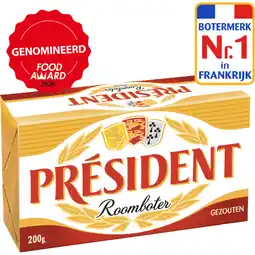 Albert Heijn Président Roomboter gezouten aanbieding