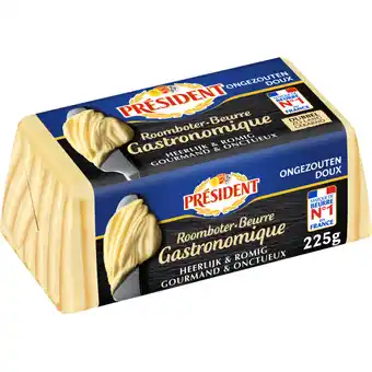 Albert Heijn Président Gastronomique roomboter ongezouten aanbieding