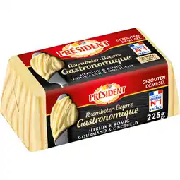 Albert Heijn Président Gastronomique roomboter gezouten aanbieding