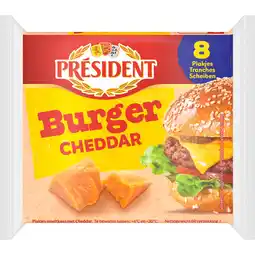 Albert Heijn Président Burger gourmand au cheddar aanbieding