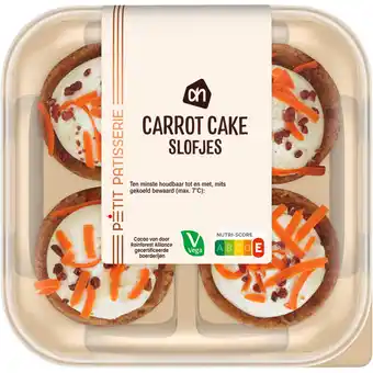 Albert Heijn AH Carrot cake slofjes aanbieding