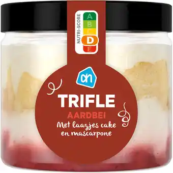 Albert Heijn AH Trifle aardbei aanbieding