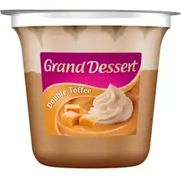 Albert Heijn Ehrmann Grand dessert double toffee aanbieding