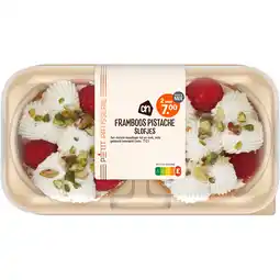 Albert Heijn AH Framboos pistache slofjes aanbieding