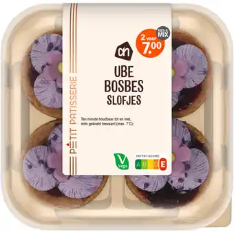 Albert Heijn AH Ube bosbes slofjes aanbieding