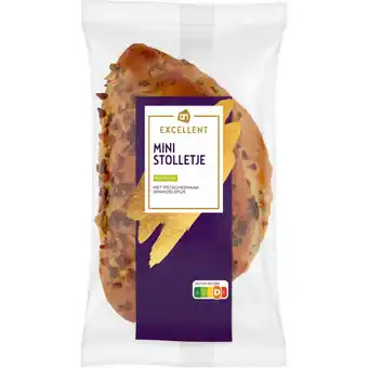Albert Heijn AH Excellent Mini stolletje pistache aanbieding