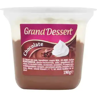 Albert Heijn Ehrmann Grand dessert chocolade aanbieding