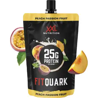 Albert Heijn XXL Nutrition Fitquark peach passion aanbieding