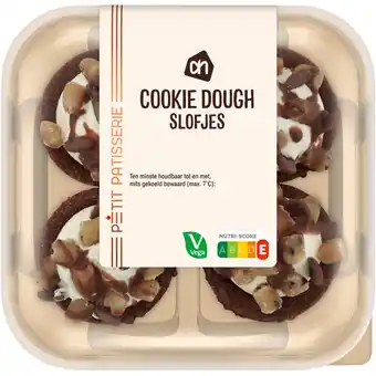 Albert Heijn AH Cookie dough slofjes aanbieding